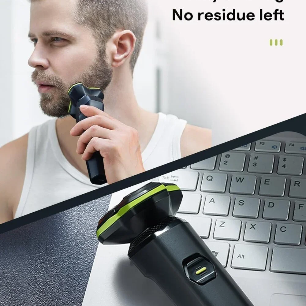 Electric Razor for Men - Electric Shavers for Men with Magnetic Detachable Head